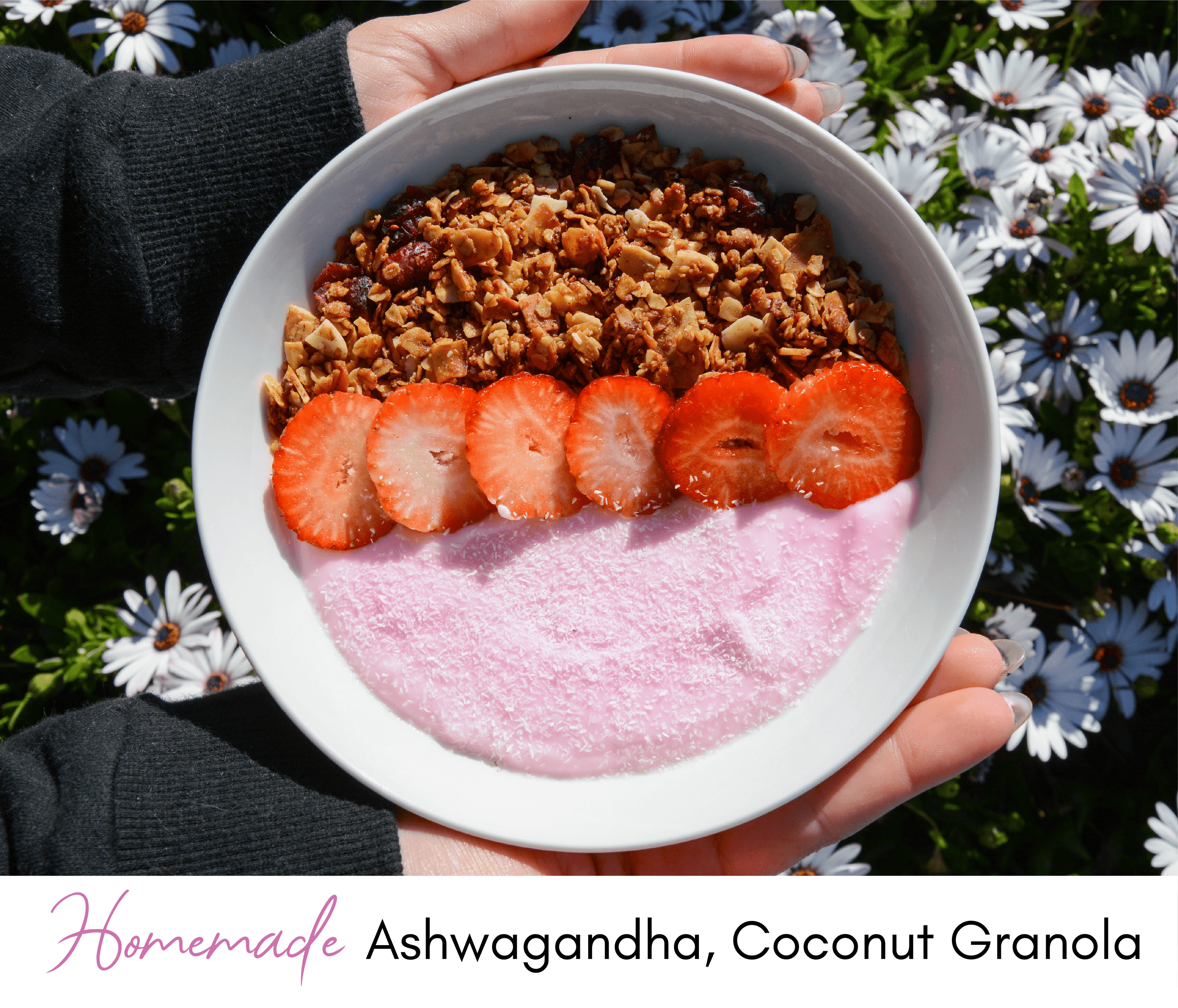 Homemade Ashwagandha Coconut Granola | Recipe Vault | OPTMZ |