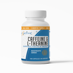 Caffeine & L-Theanine - 180 capsule value pack front view - NeuroActive