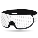 3D Breathable Sleep Mask White
