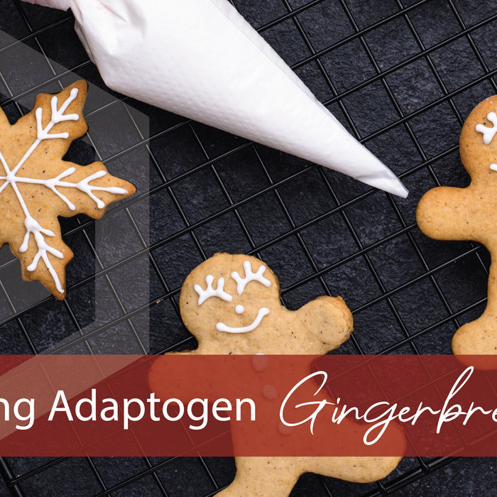 Brain-Boosting Adaptogen Gingerbread Cookies