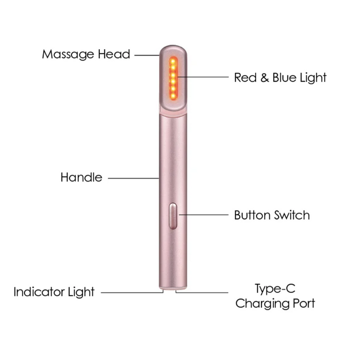 LED Light Therapy Wand