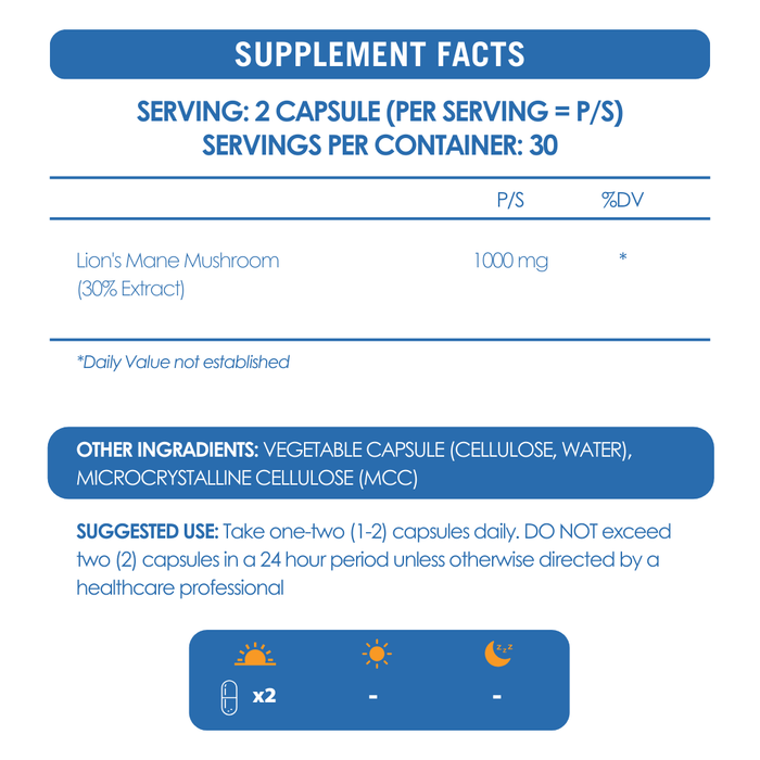 Lion's Mane 30% Extract