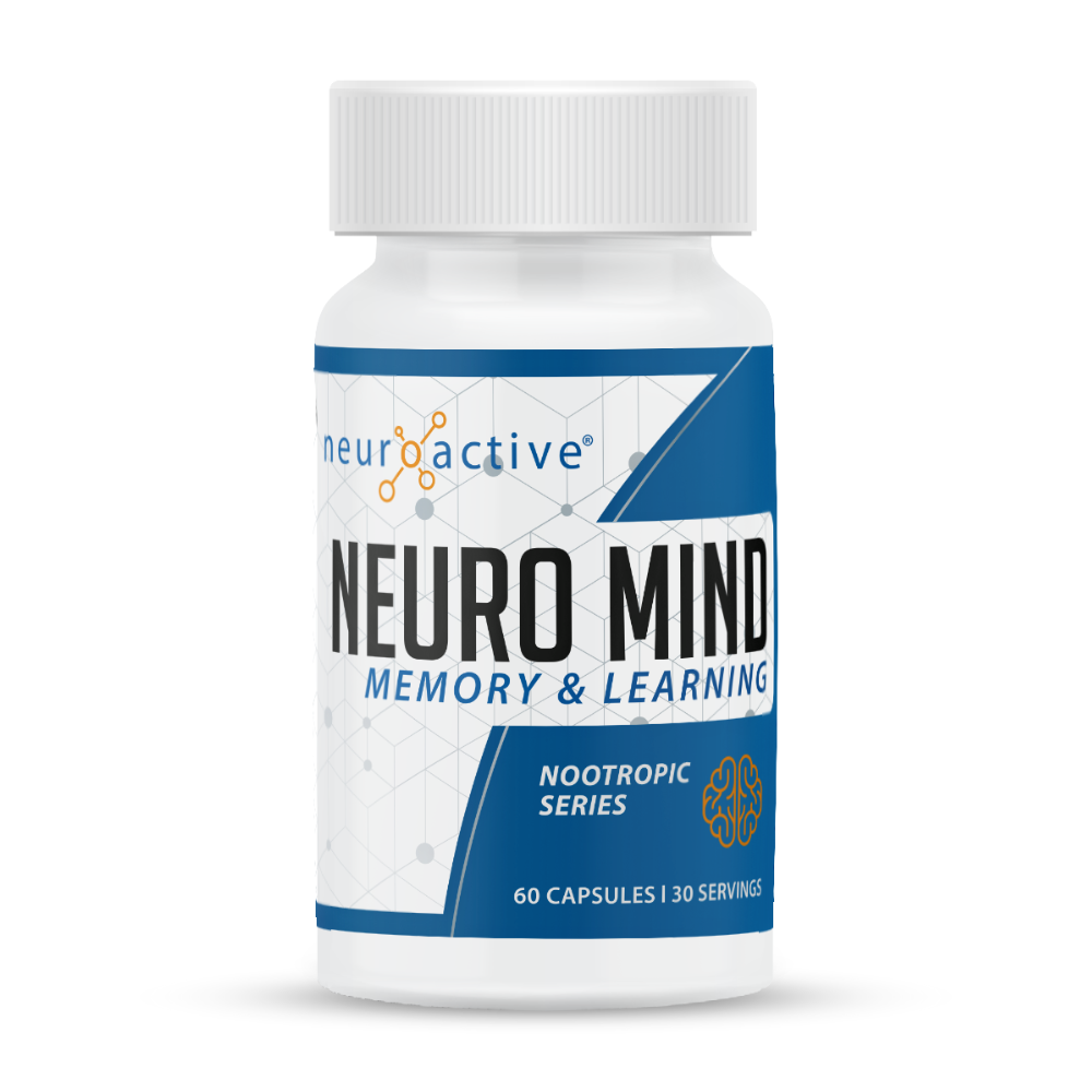 Neuro Mind - front view cognitive enhancement blend - NeuroActive