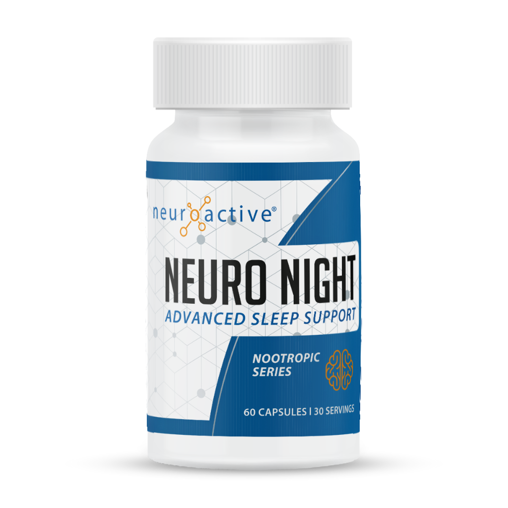 Neuro Night - front view sleep support formula - NeuroActive