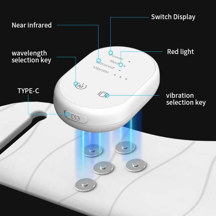 LED Light Therapy Silicone Belt