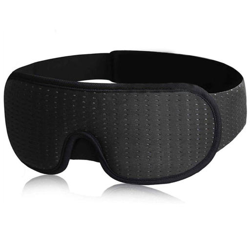 3D Breathable Sleep Mask Black