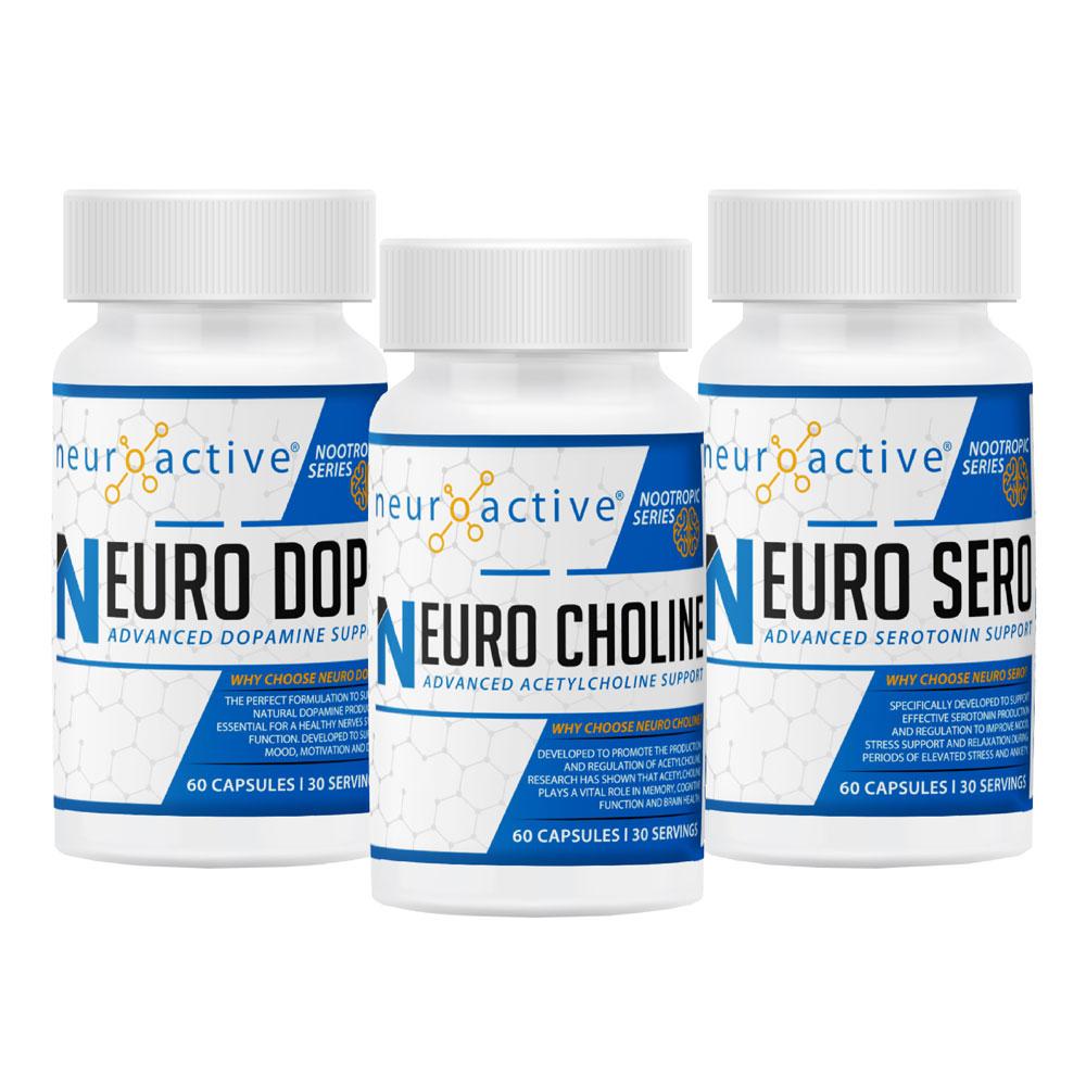 Buy NeuroActive Neurotransmitter Stack Online | Stacks | NeuroActive