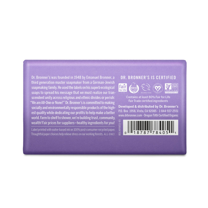 Dr Bronners Pure-Castile Bar Soap