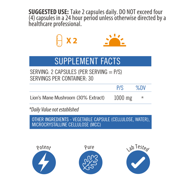 Lion's Mane 30% Extract