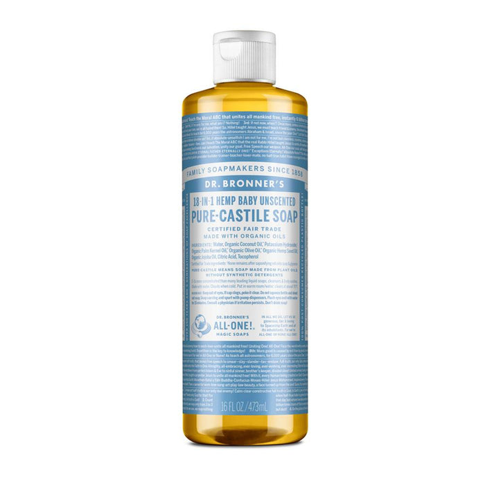 Dr. Bronner Pure-Castile Liquid Soap